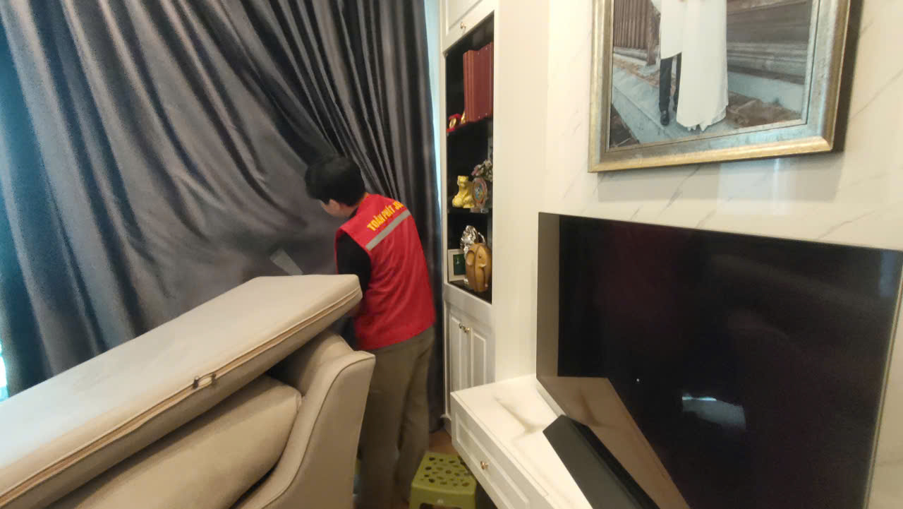 Giặt thảm, rèm, đệm, ghế sofa